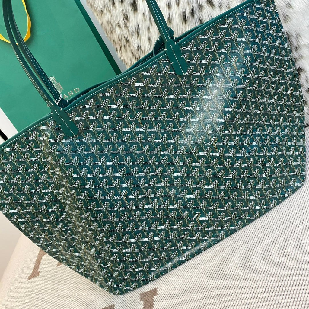 Goyard Saint Louis Tote Green