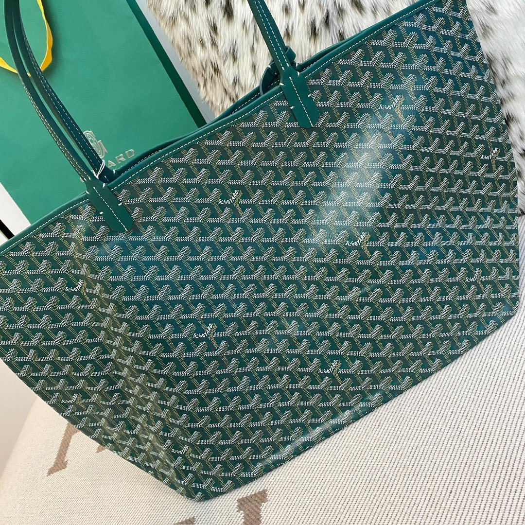 Goyard Saint Louis Tote Green