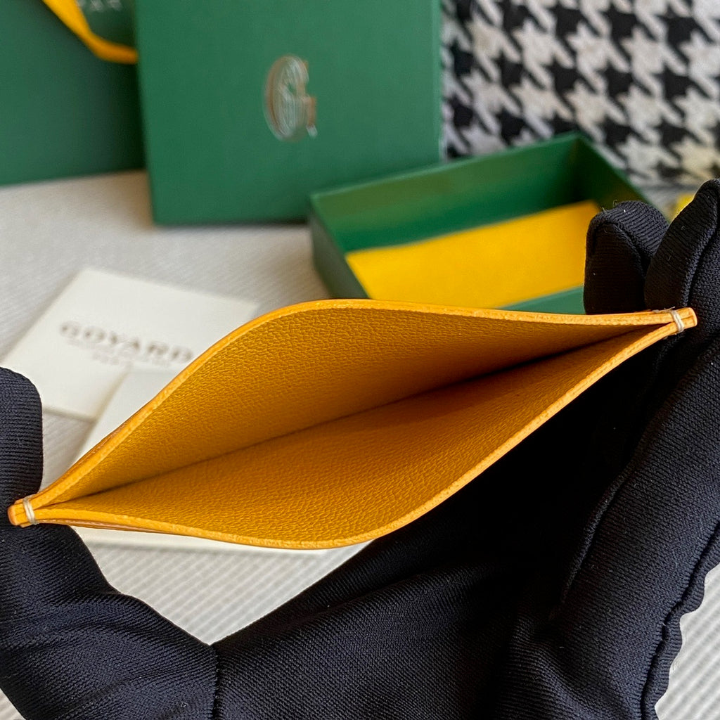Goyard Saint Sulpice Cardholder Yellow