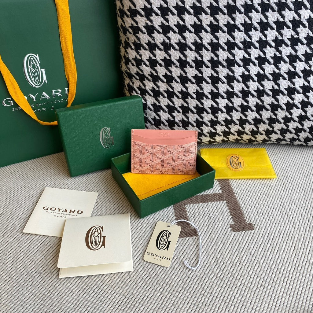 Goyard Saint Sulpice Cardholder Pink