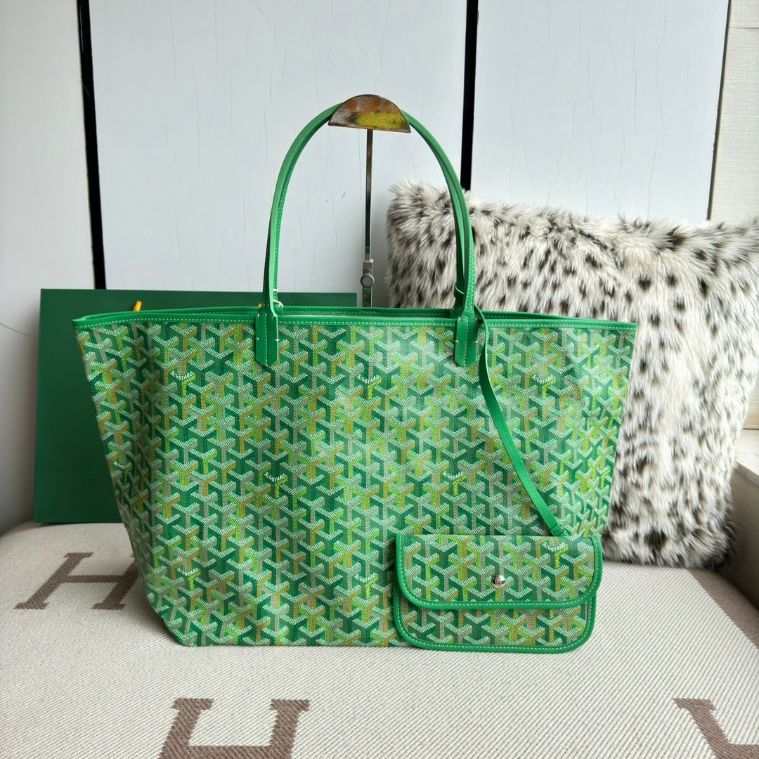 Goyard Saint Louis Tote Meadow Green