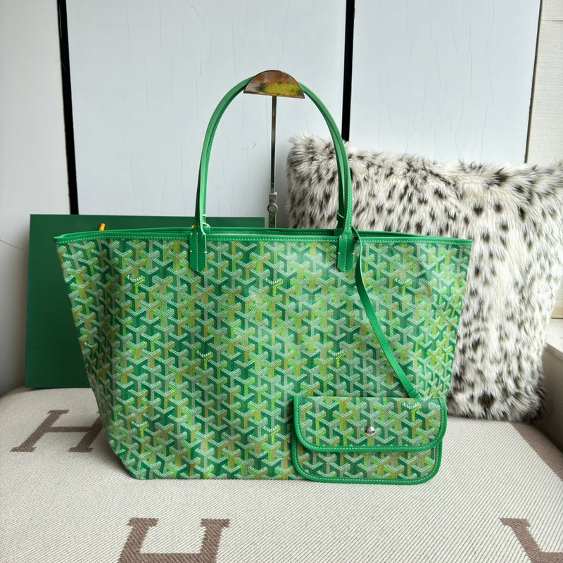 Goyard Saint Louis Tote Meadow Green