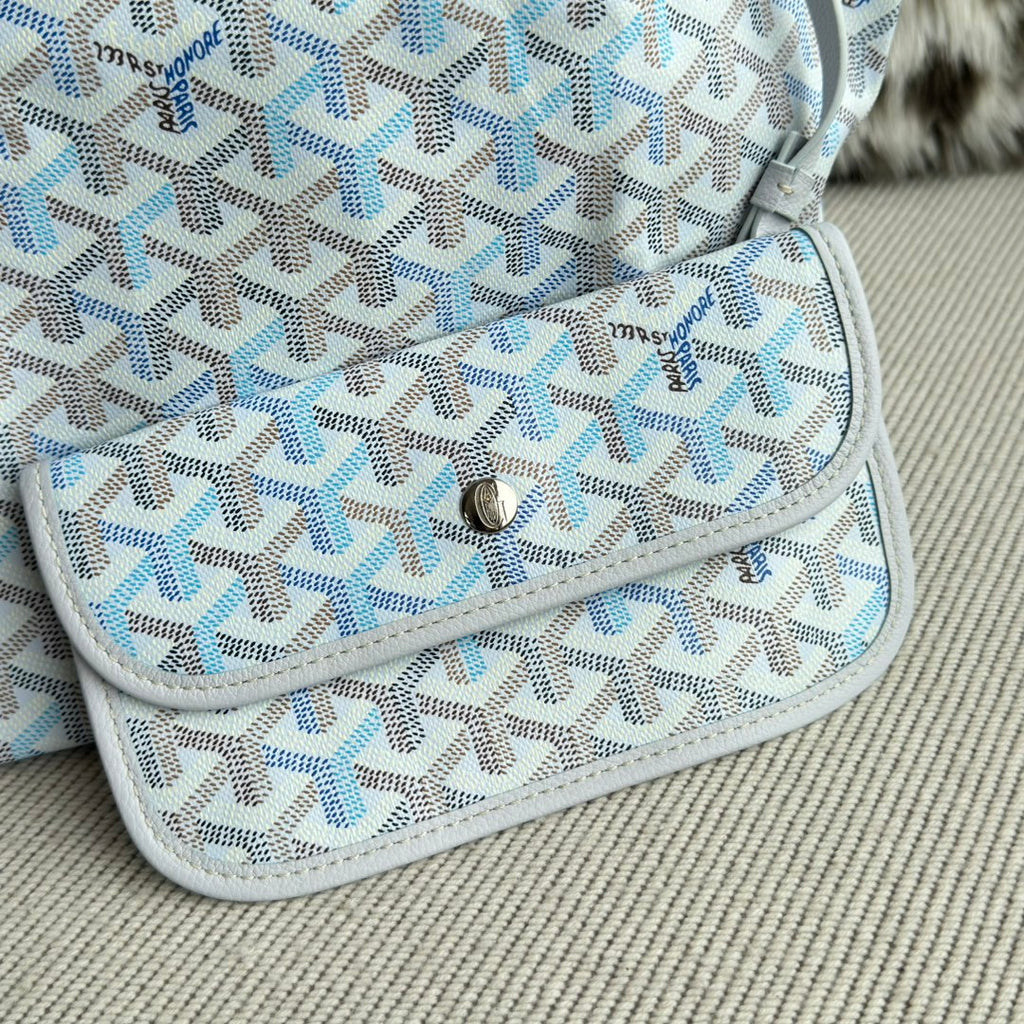 Goyard Saint Louis Tote Polar Blue