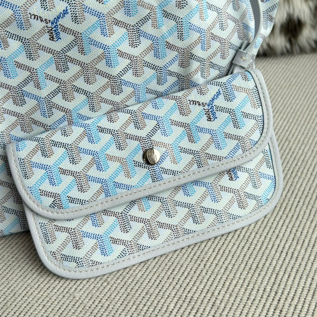 Goyard Saint Louis Tote Polar Blue