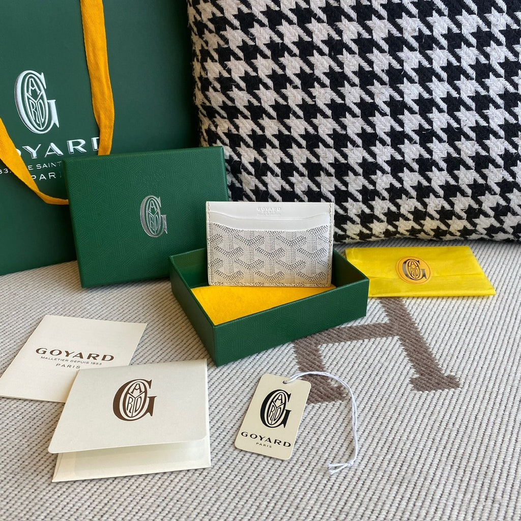 Goyard Saint Sulpice Cardholder White