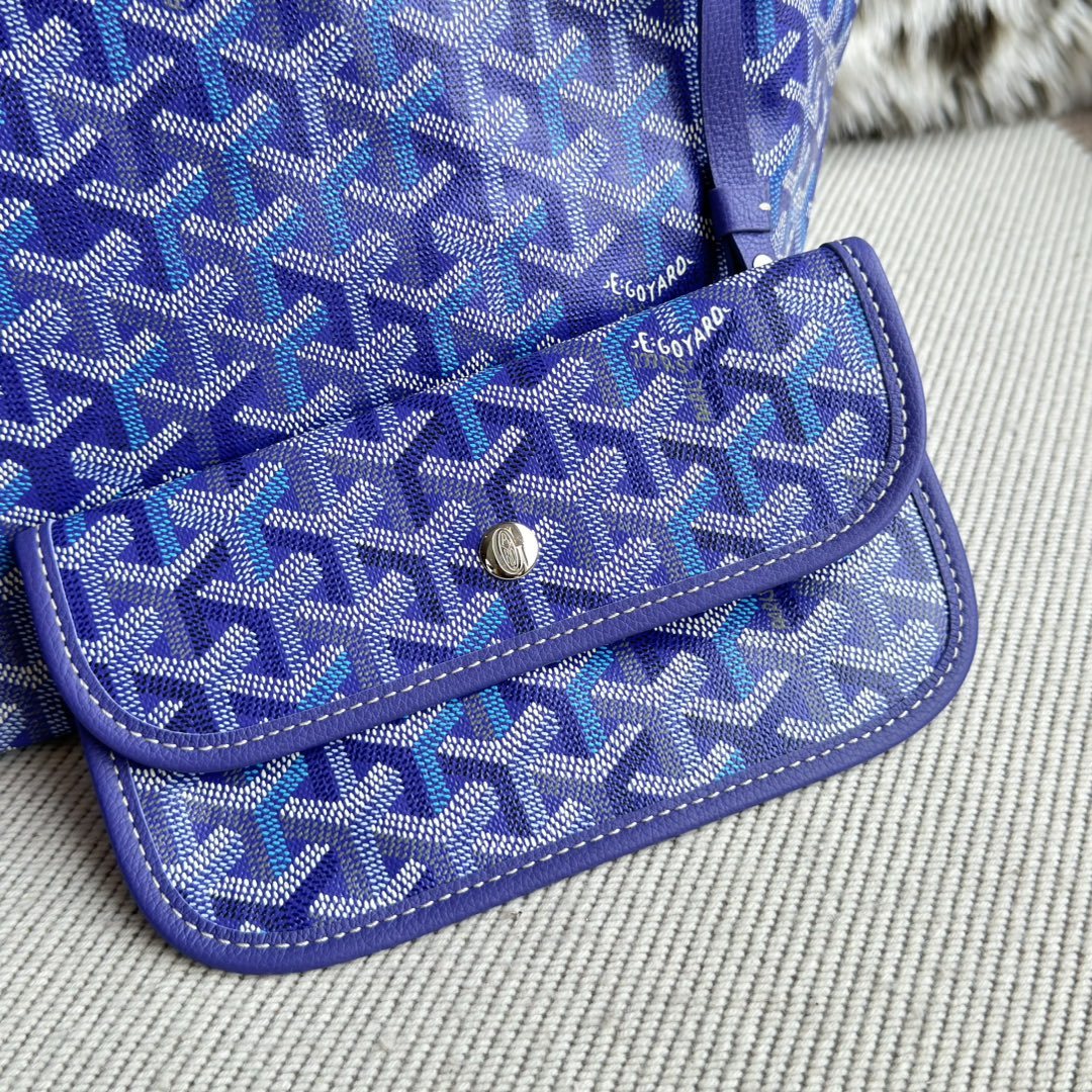 Goyard Saint Louis Tote Blueberry Purple