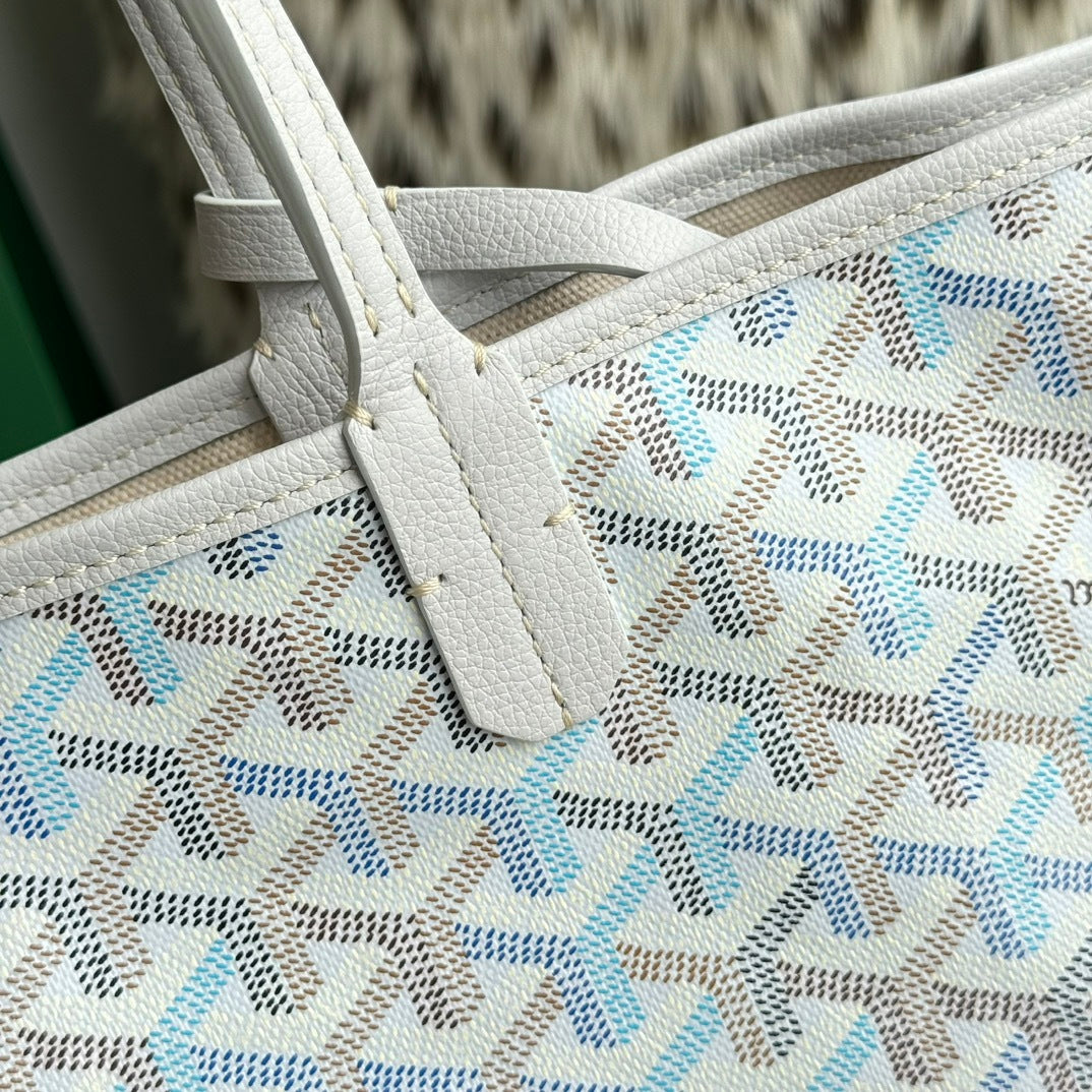Goyard Saint Louis Tote Polar Blue