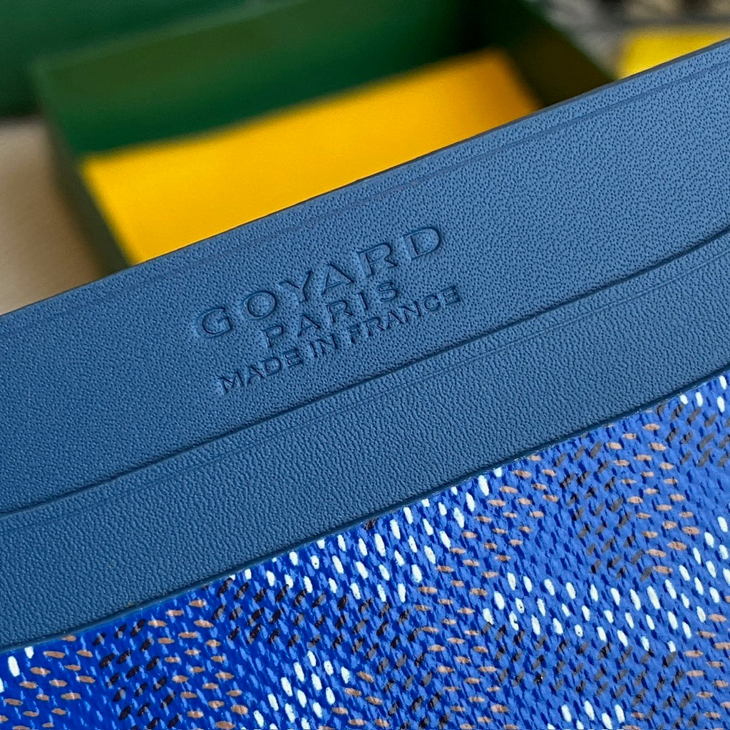 Goyard Saint Sulpice Cardholder Blue