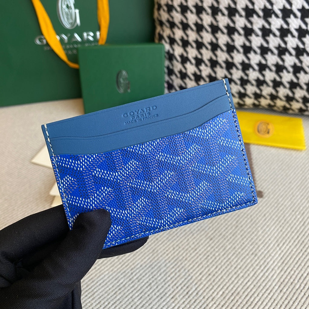 Goyard Saint Sulpice Cardholder Blue