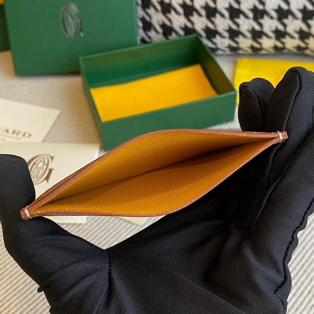Goyard Saint Sulpice Cardholder Black/Tan