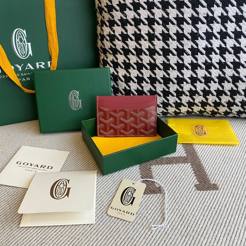 Goyard Saint Sulpice Cardholder Red
