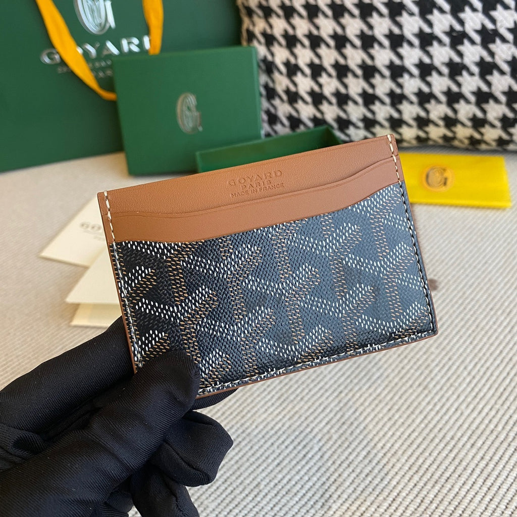 Goyard Saint Sulpice Cardholder Black/Tan