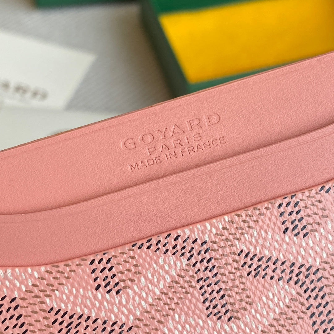 Goyard Saint Sulpice Cardholder Pink