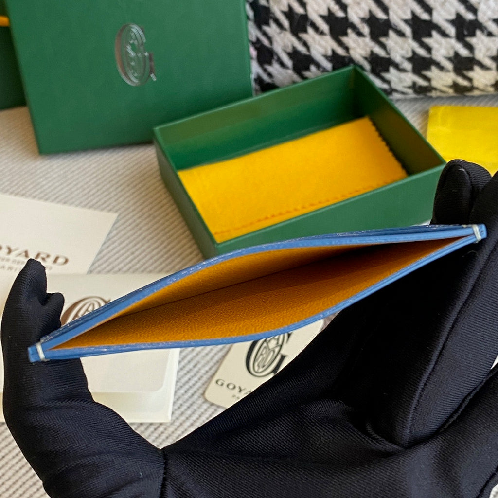Goyard Saint Sulpice Cardholder Blue