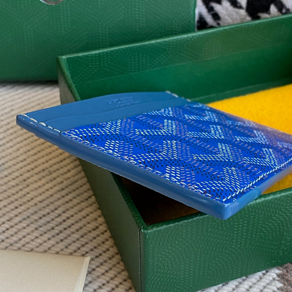 Goyard Saint Sulpice Cardholder Blue