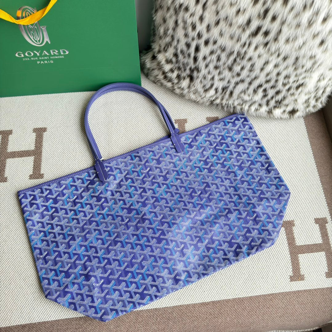 Goyard Saint Louis Tote Blueberry Purple
