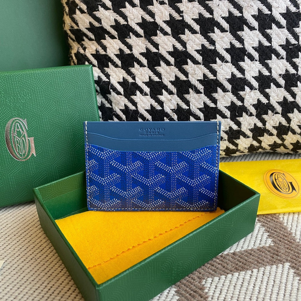 Goyard Saint Sulpice Cardholder Blue