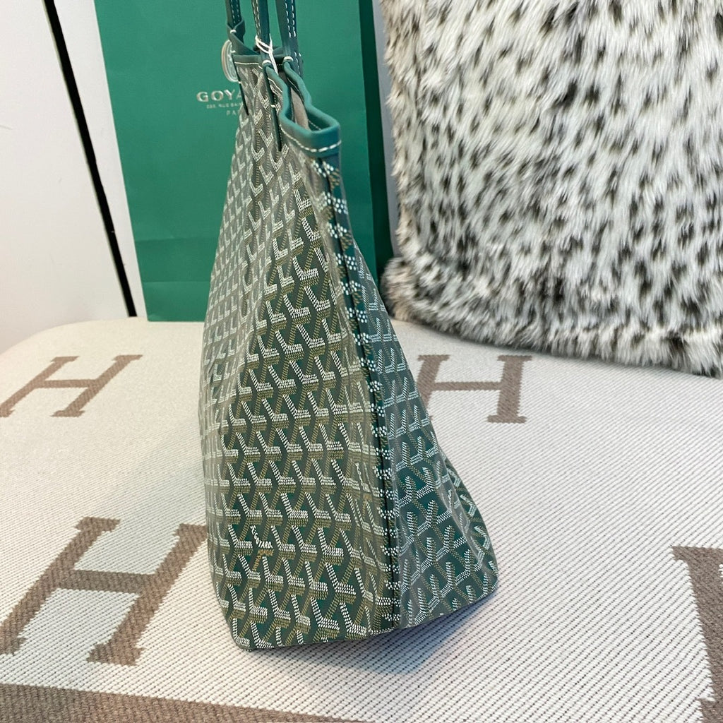 Goyard Saint Louis Tote Green