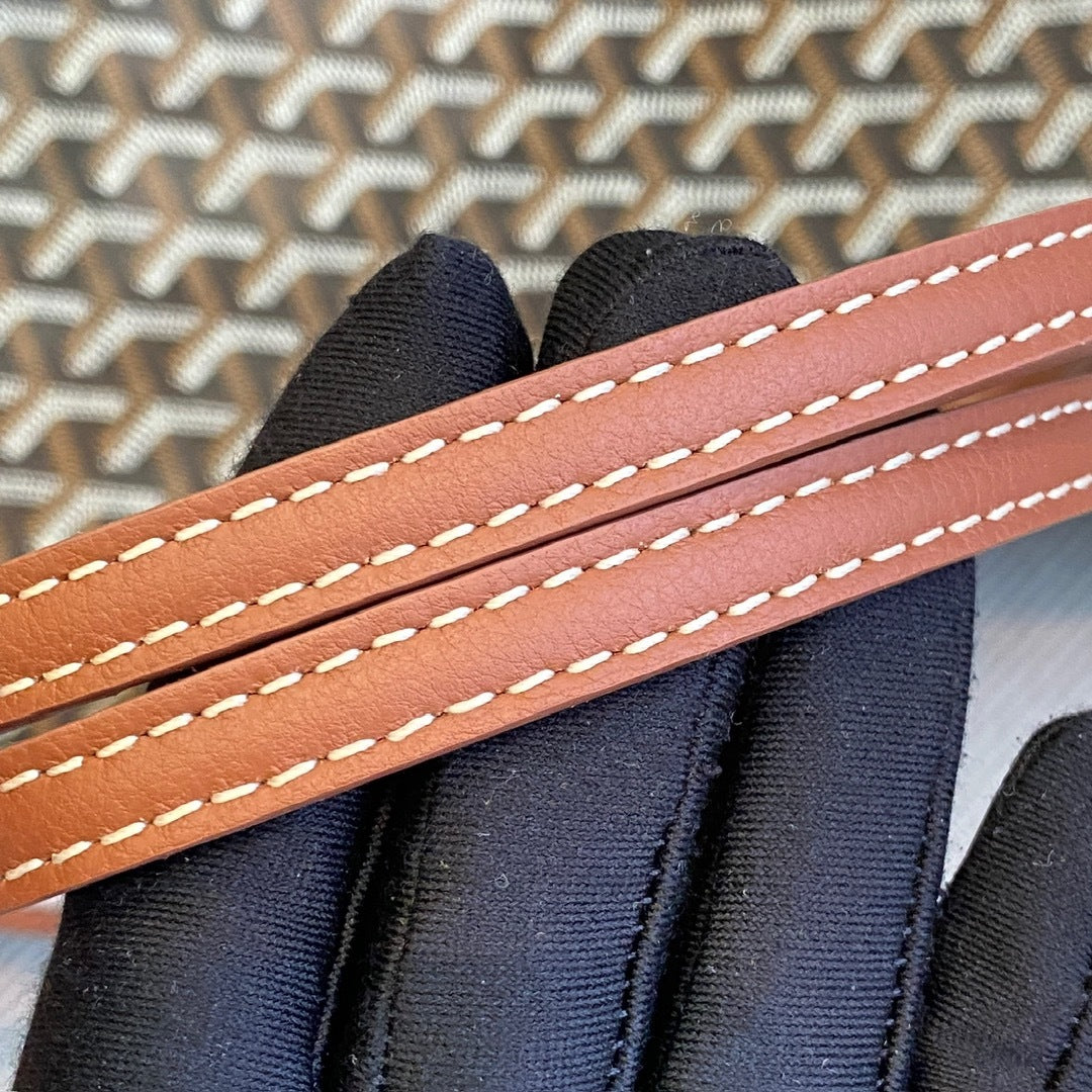 Goyard Saint Louis Tote Black/Tan