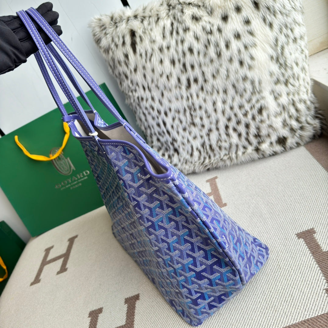 Goyard Saint Louis Tote Blueberry Purple