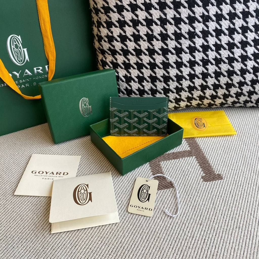 Goyard Saint Sulpice Cardholder Green