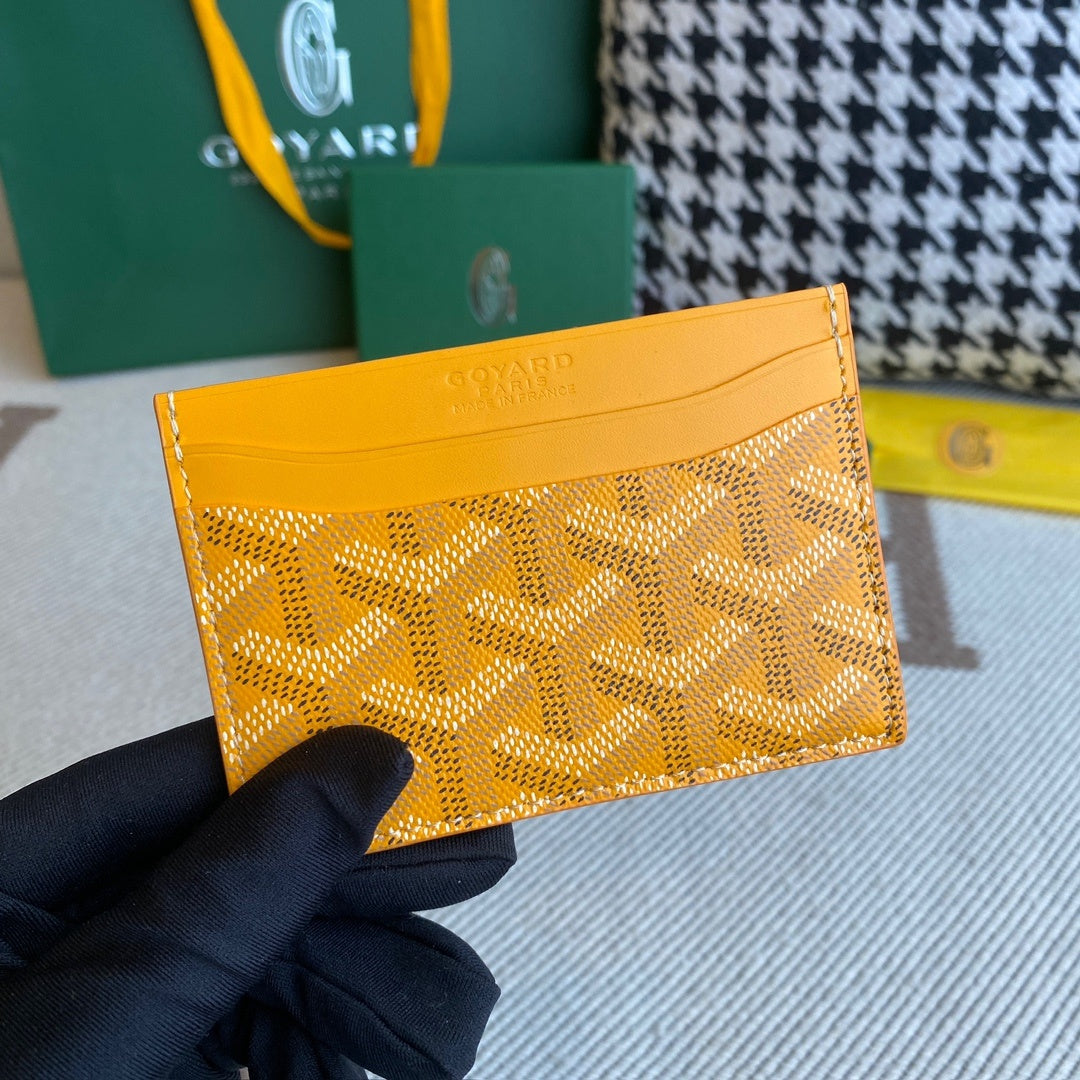 Goyard Saint Sulpice Cardholder Yellow