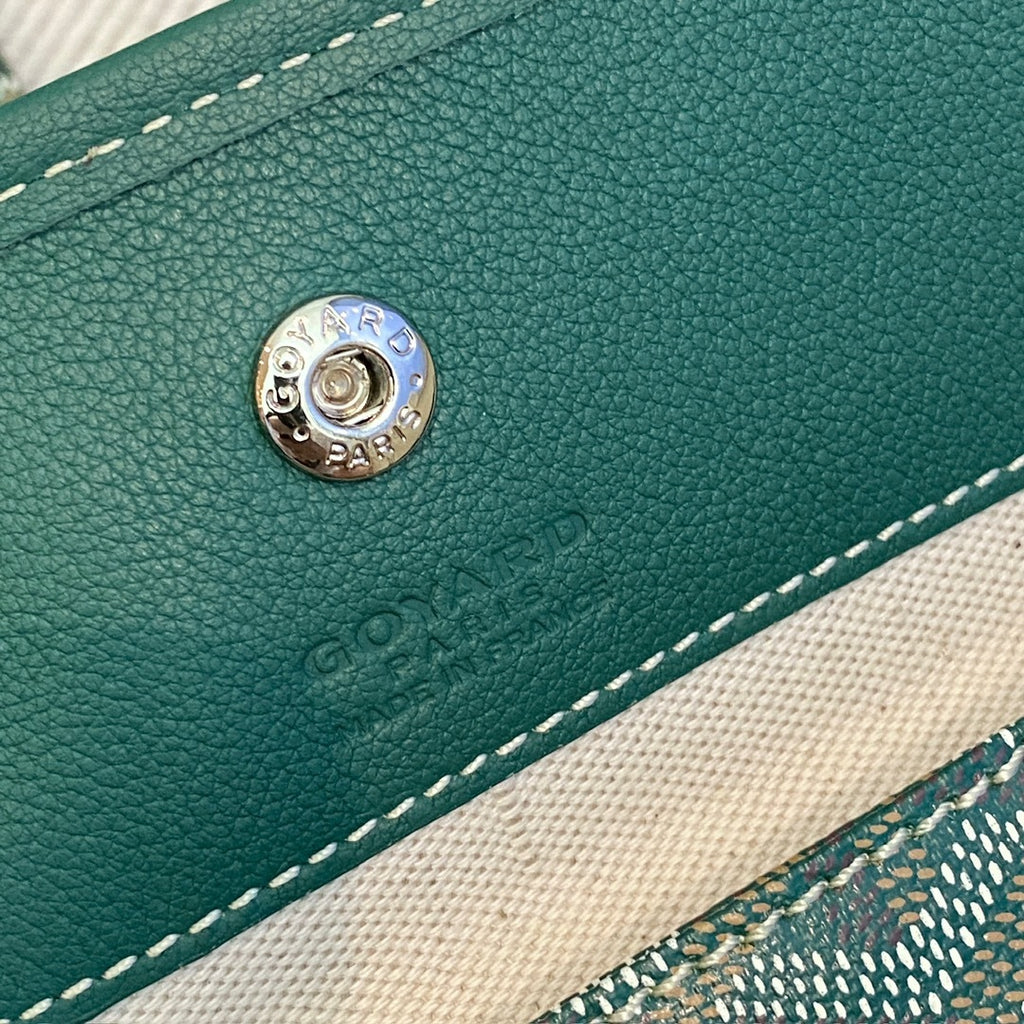 Goyard Saint Louis Tote Green