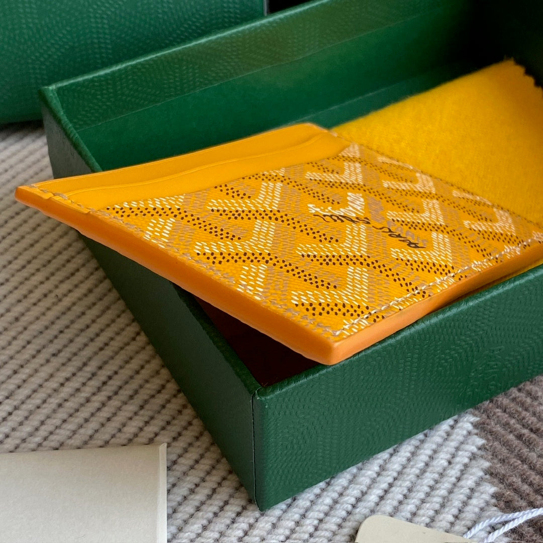 Goyard Saint Sulpice Cardholder Yellow