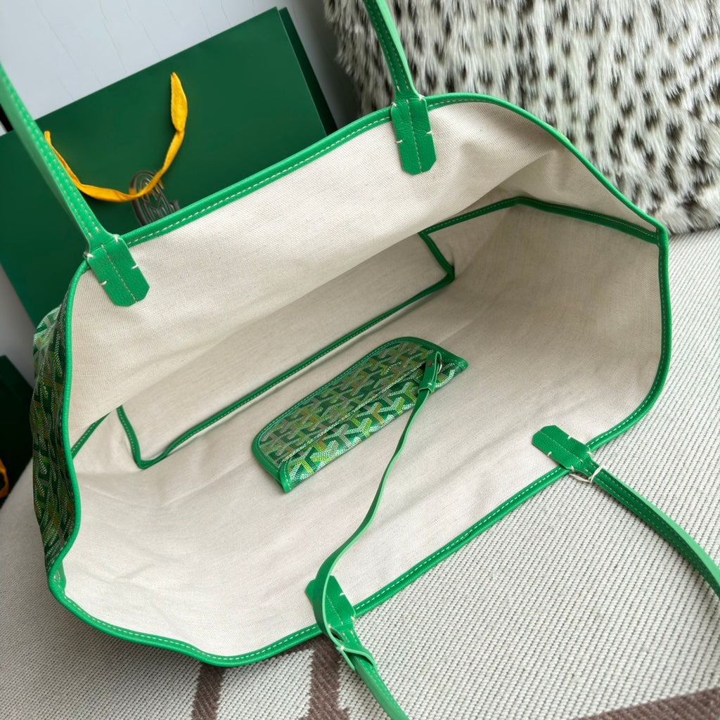 Goyard Saint Louis Tote Meadow Green