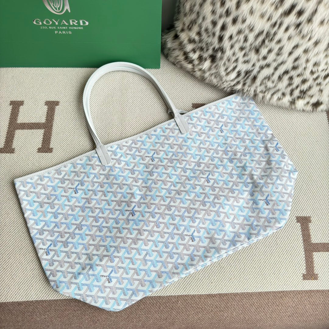 Goyard Saint Louis Tote Polar Blue