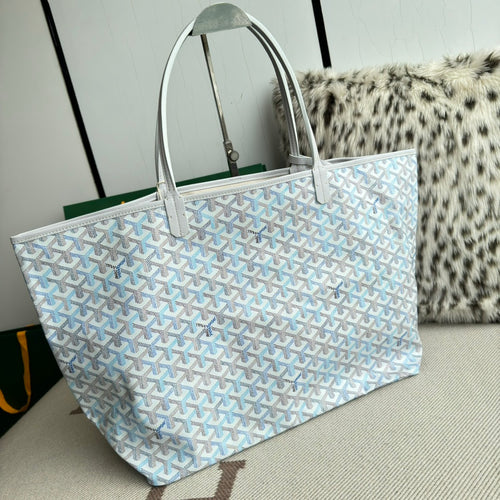 Goyard Saint Louis Tote Polar Blue