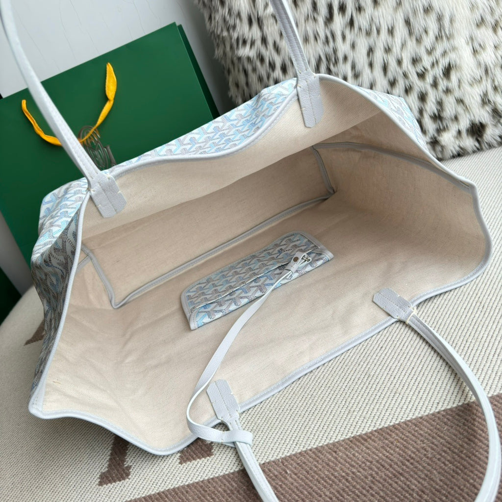 Goyard Saint Louis Tote Polar Blue