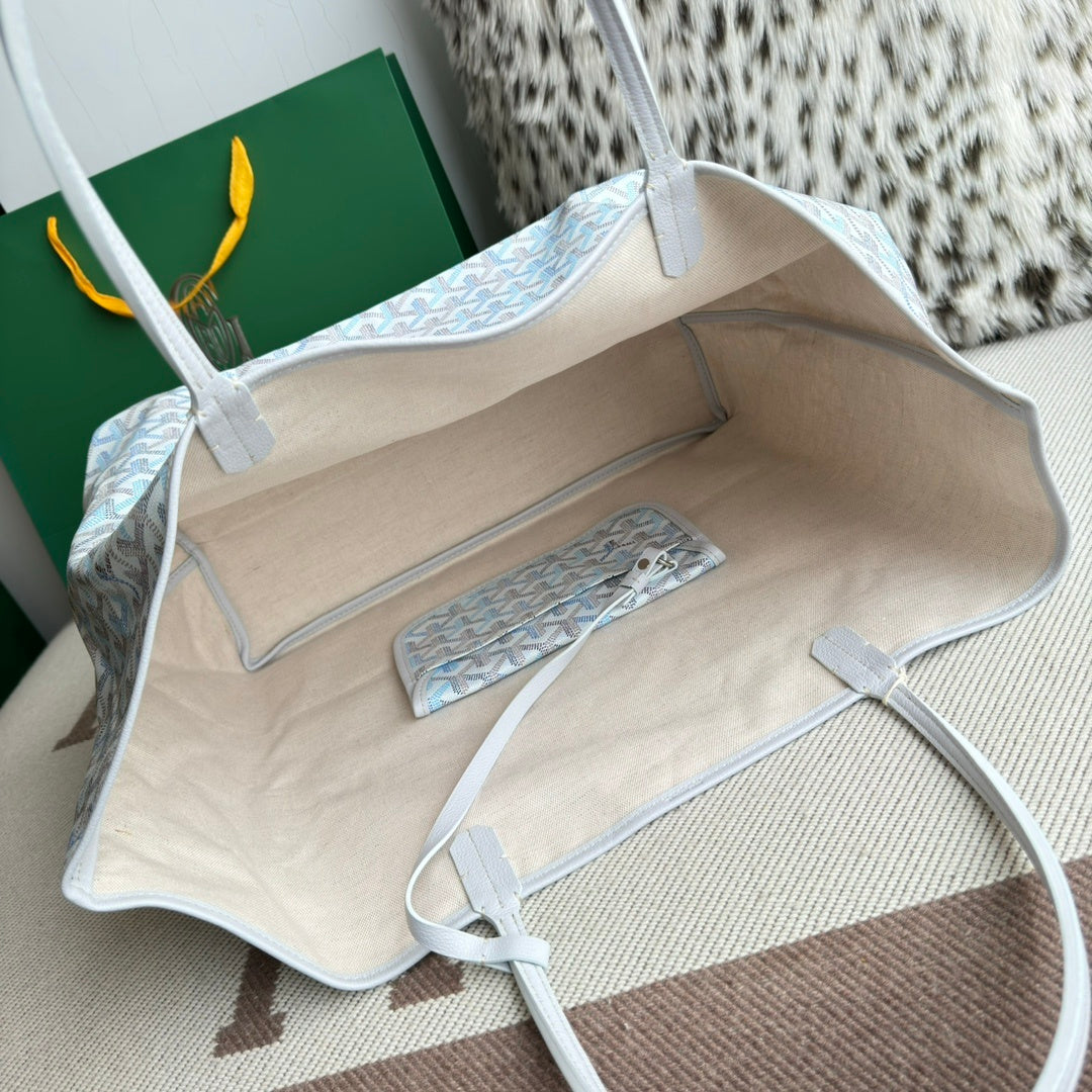 Goyard Saint Louis Tote Polar Blue