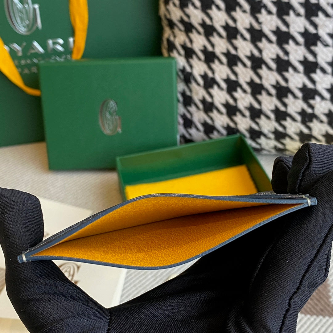 Goyard Saint Sulpice Cardholder Navy
