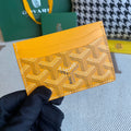 Goyard Saint Sulpice Cardholder Yellow