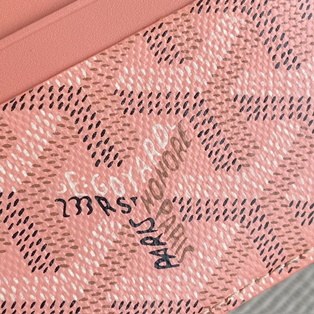 Goyard Saint Sulpice Cardholder Pink