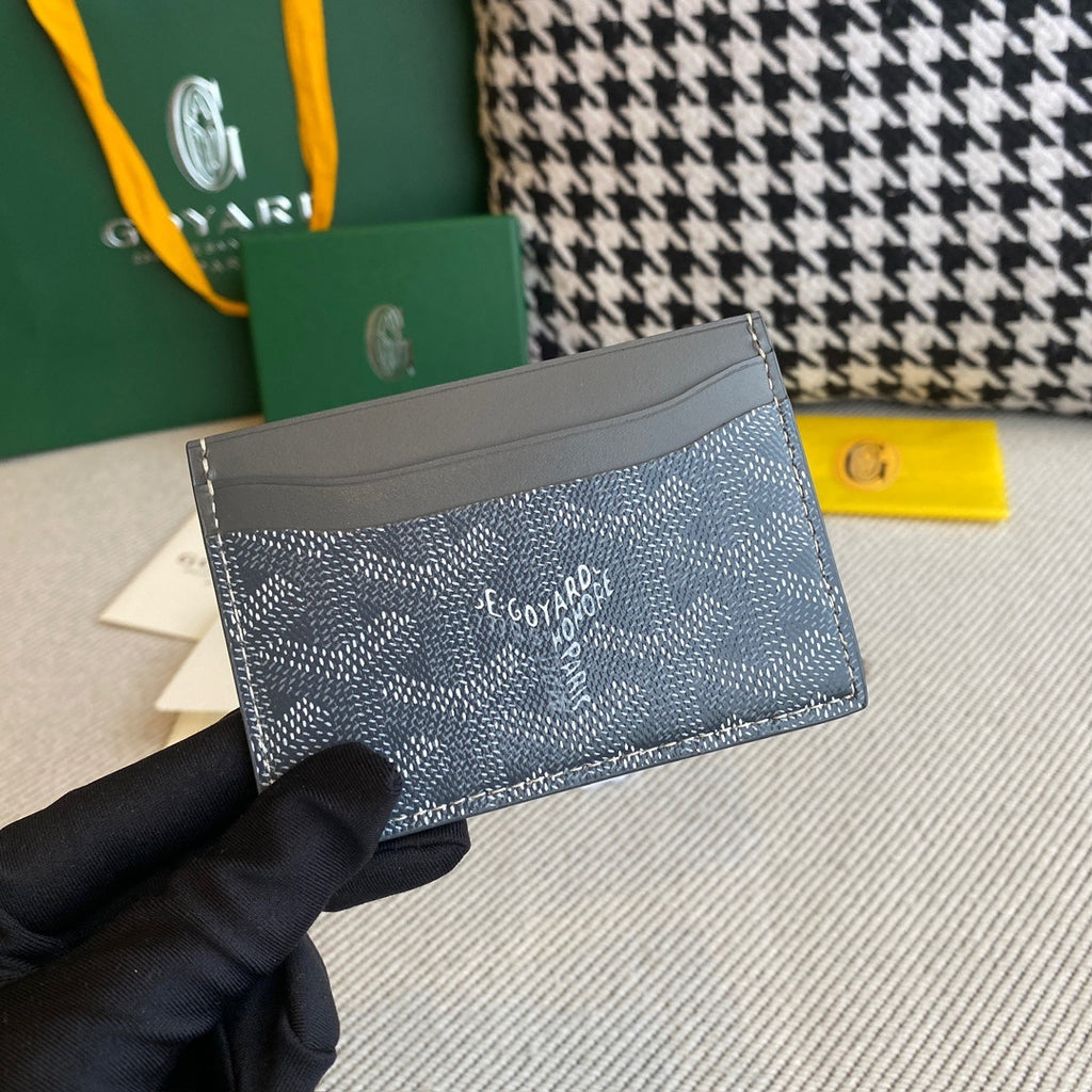 Goyard Saint Sulpice Cardholder Grey