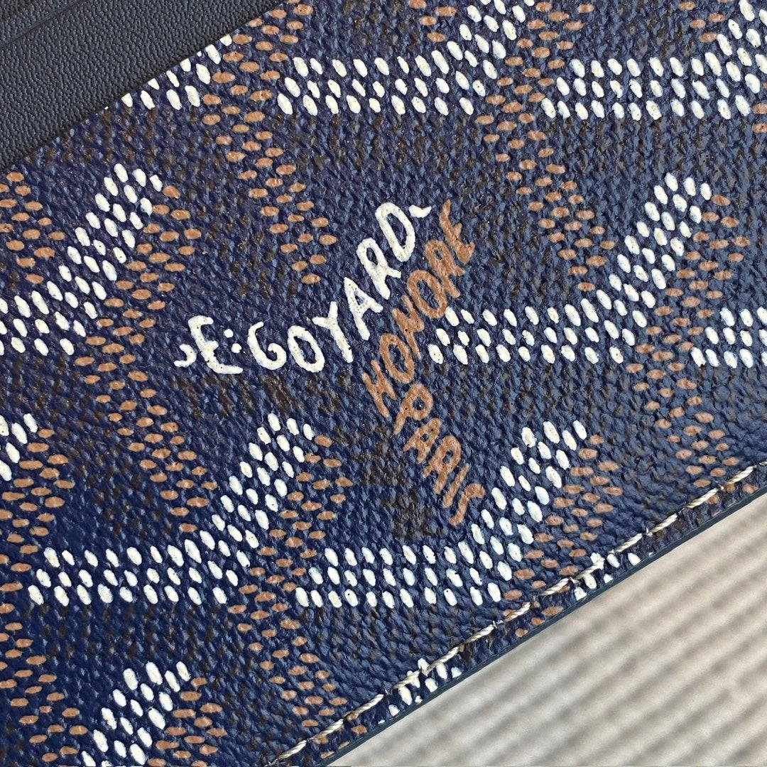 Goyard Saint Sulpice Cardholder Navy
