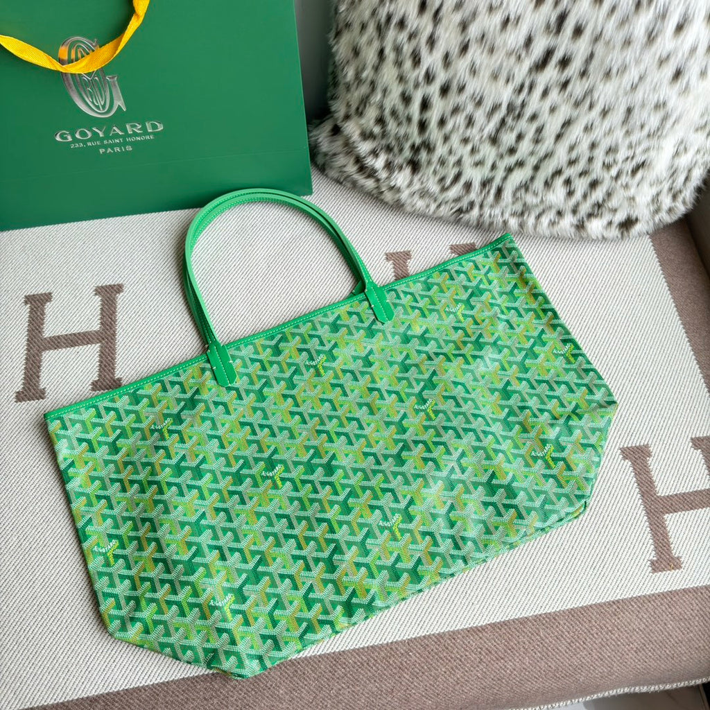 Goyard Saint Louis Tote Meadow Green