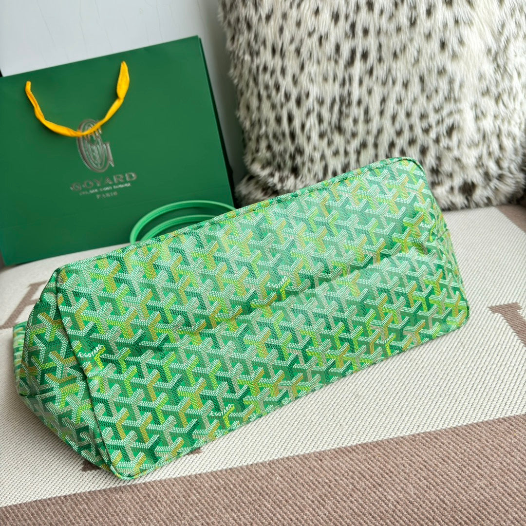 Goyard Saint Louis Tote Meadow Green