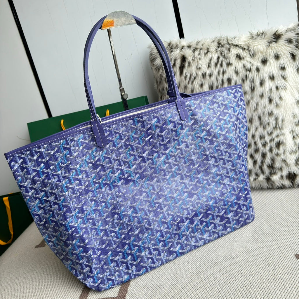 Goyard Saint Louis Tote Blueberry Purple