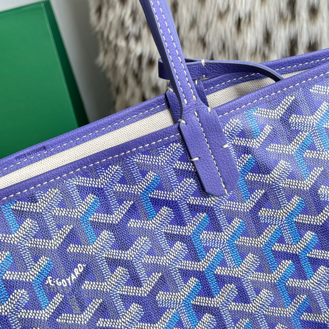 Goyard Saint Louis Tote Blueberry Purple