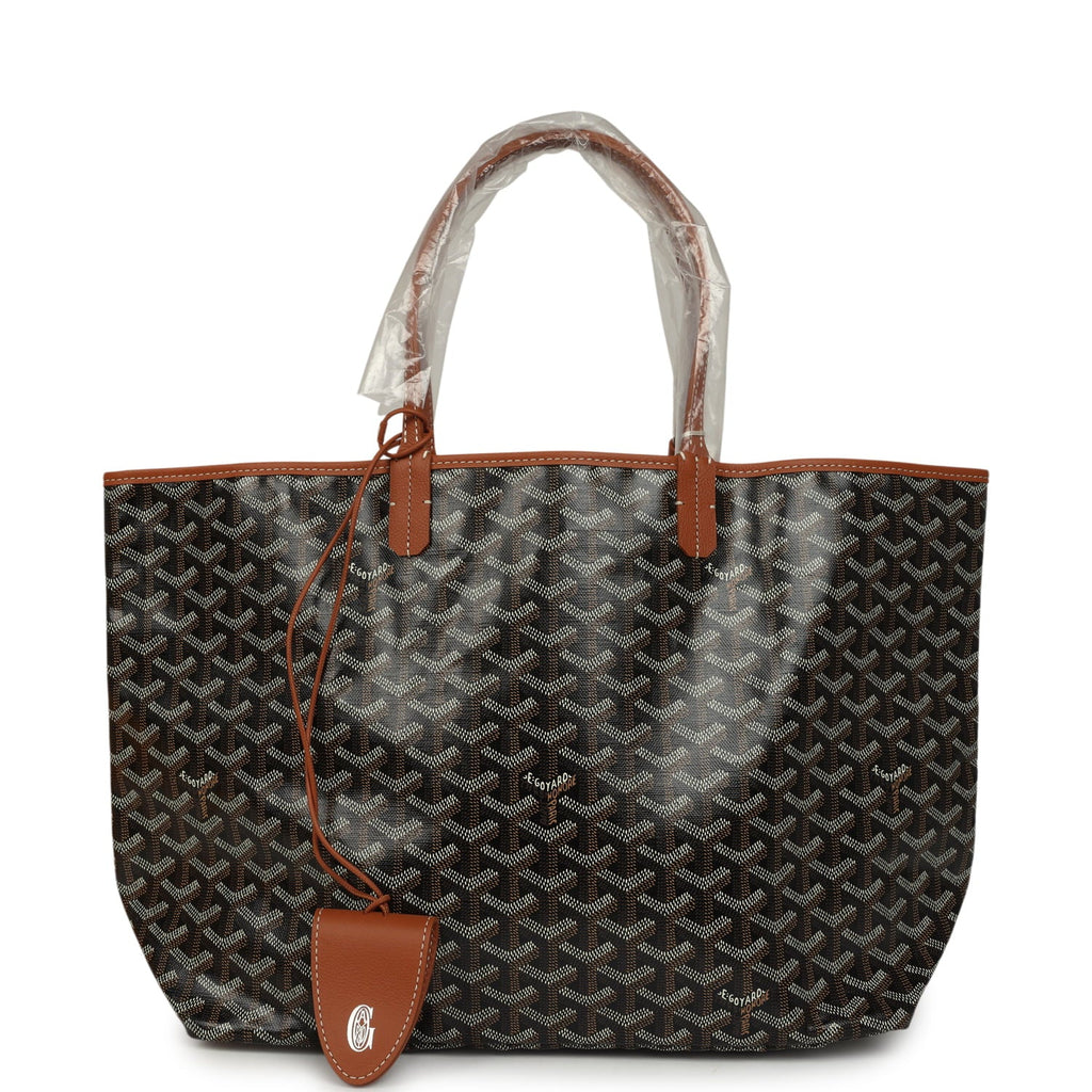 Goyard Saint Louis Tote Black/Tan