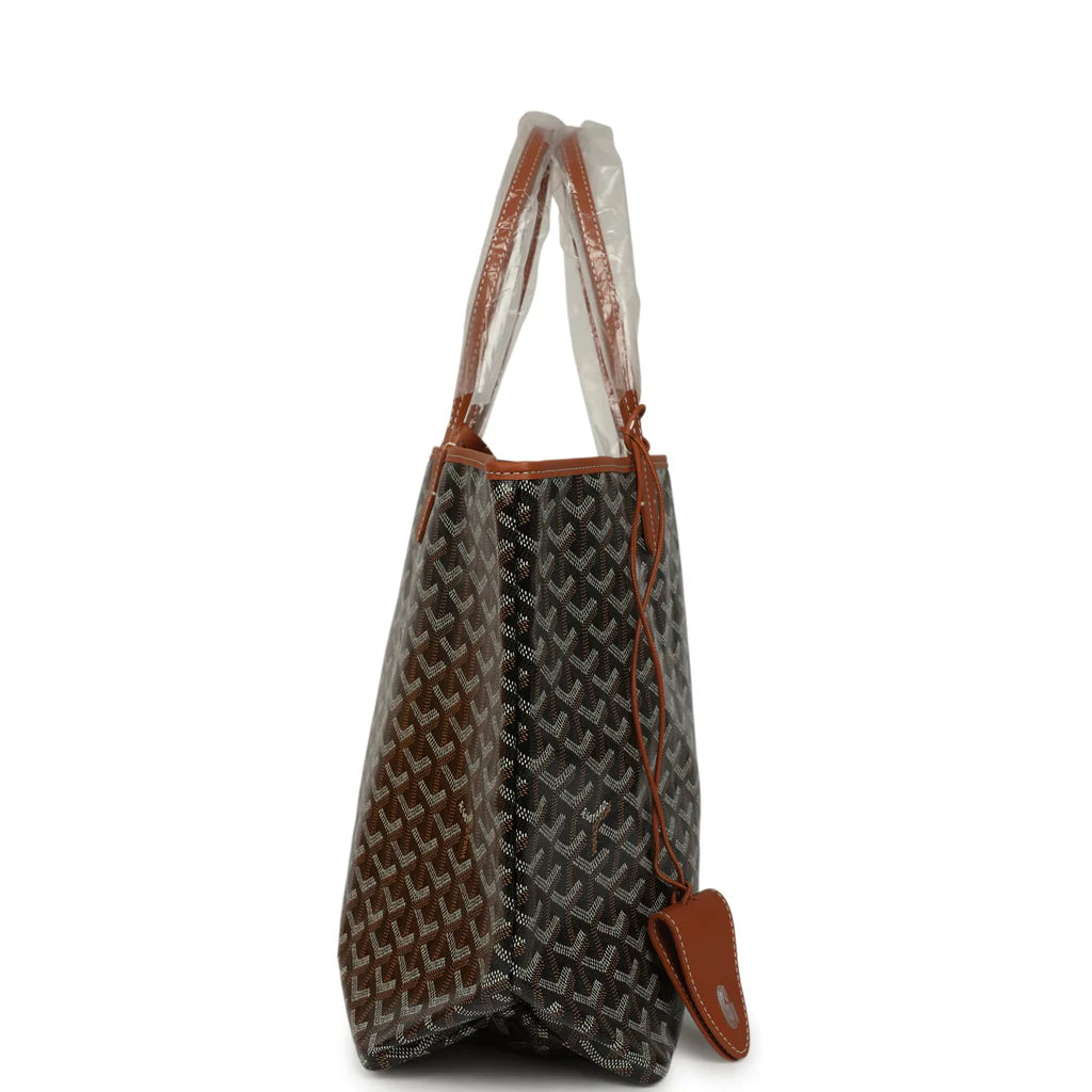 Goyard Saint Louis Tote Black/Tan