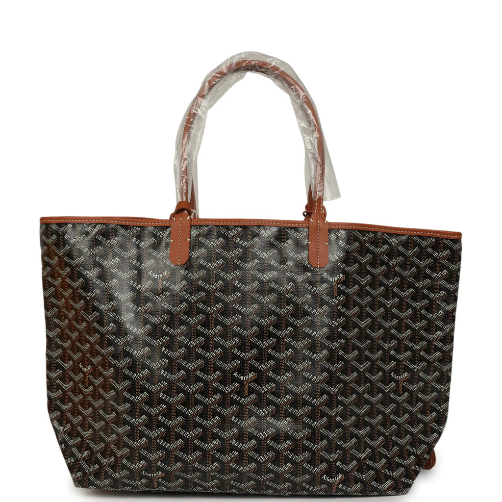 Goyard Saint Louis Tote Black/Tan