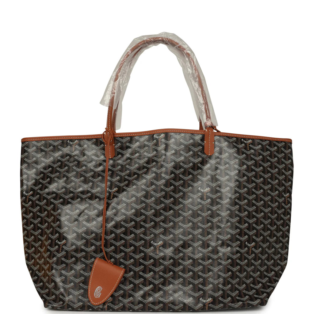 Goyard Saint Louis Tote Black/Tan
