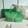 Goyard Saint Louis Tote Meadow Green