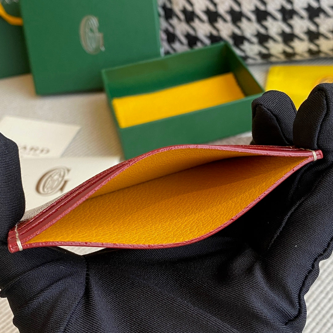 Goyard Saint Sulpice Cardholder Red