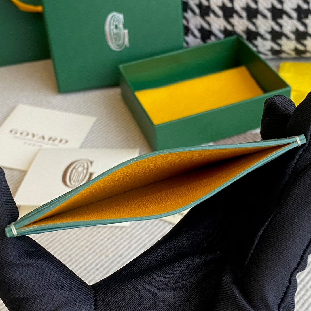 Goyard Saint Sulpice Cardholder Green
