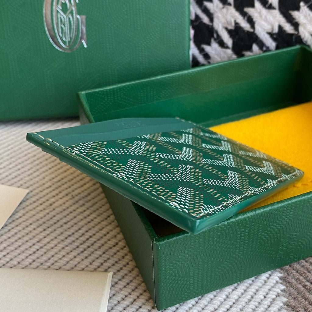 Goyard Saint Sulpice Cardholder Green